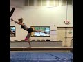 Kylee Kerce level 10 c/o 2022 standing layout to one foot on beam