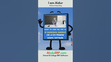 AI EDU ERP.com school ERP software | Join with 1% Successful Schools #aieduerp #schoolerp