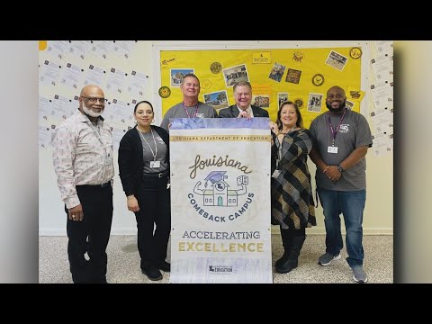 Marksville High School honored as a 'Comeback Campus'