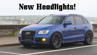 SQ5 Gets OEM E-Code Headlights! (+ BC Forged Wheels Back On)