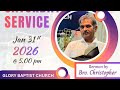 “Congregation” by Bro. Christopher #part1 #31Jan2026 #tamilservice #cincinnatitamilchurch