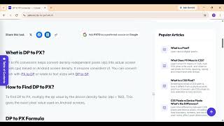 PX to DP Converter | Convert Pixels to Android DP screenshot 5