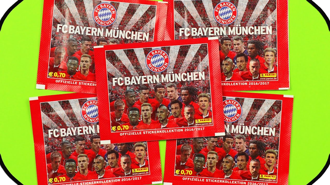 FC Bayern München Stickers ✿ Opening Panini | Robben, Neuer, Boateng
