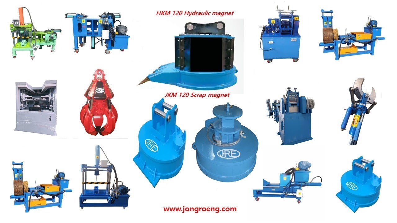 Electro and Hydraulic Material Handing Machine YouTube