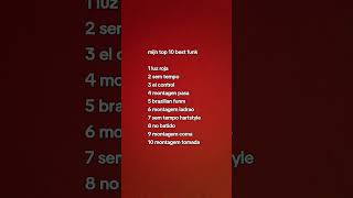 #mijn top 10 best funk#laat in de reacties weten wat die van jouw is