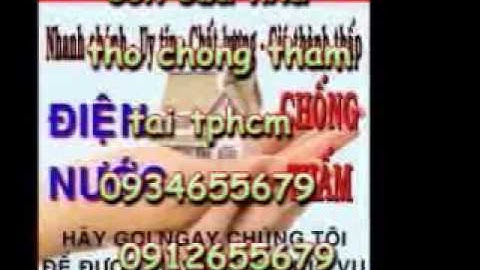 Dịch vụ sửa chữa điện nước chuyên nghiệp tại q3 tphcm 0906655679