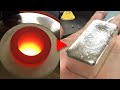 3kg溶かせる電気溶解炉で巨大銀インゴットを製造！かかった電気代はどれくらい？