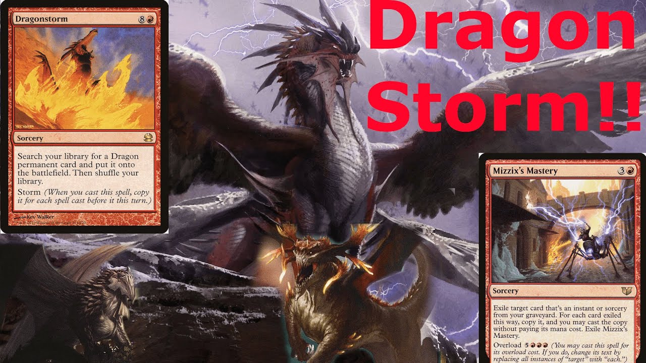 Kolaghan, Dromoka, AND Atarka?  In Legacy?!  It's Dragonstorm time!
