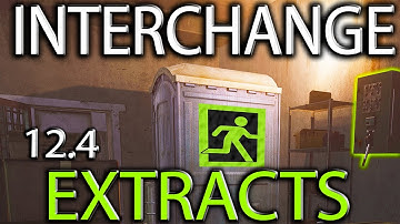 Interchange ALL Extracts/Exfils (UPDATED) 11SR Extract/Saferoom & More - - Escape From Tarkov -12.6