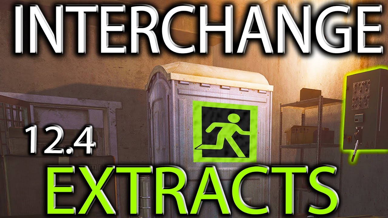 Interchange ALL Extracts/Exfils (UPDATED) 11SR Extract/Saferoom & More Escape From Tarkov