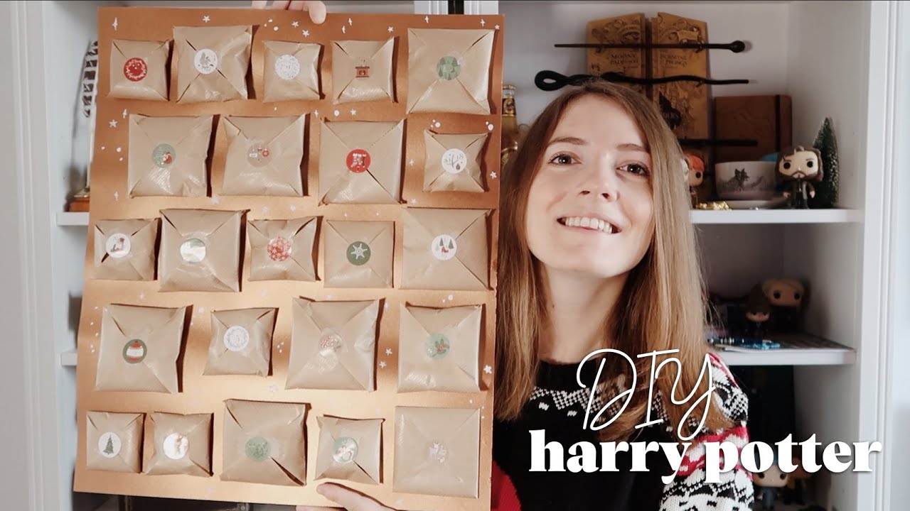 DIY CALENDRIER DE L'AVENT HARRY POTTER 