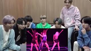 BTS Reaction to JENNIE   ' SOLO ' Live Concert Performance