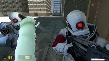 (old version) Glitchtale charas knife Gmod weapon mod review (part 1/2)