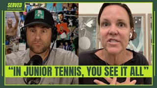 LINDSAY DAVENPORT on the JUNIOR CIRCUIT and DARWIN BLANCH