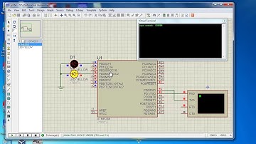 лекция 364 Atmega8 работа USART по прерываниям