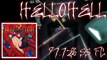 Very fun Tech map! :O | Akatsuki Records - HELLOHELL | 97.72% SS Full Combo | Beat Saber
