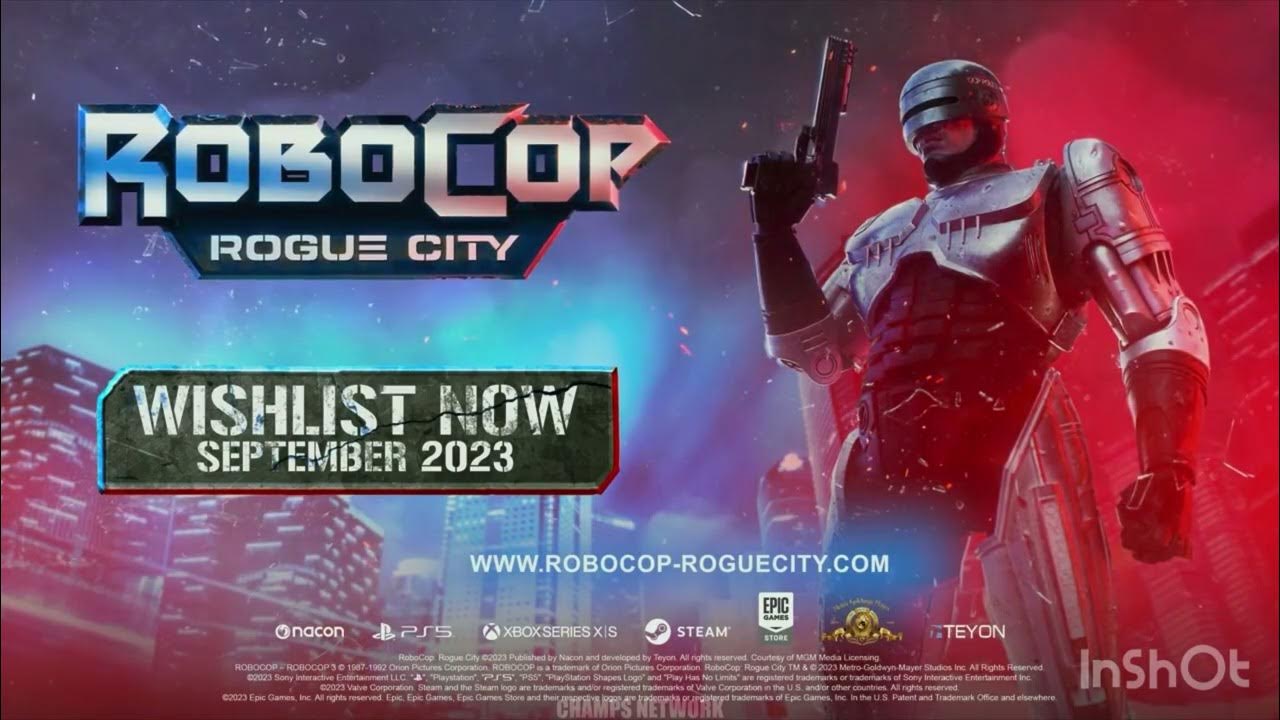 Robocop Rogue City Gameplay Trailer 2025 YouTube