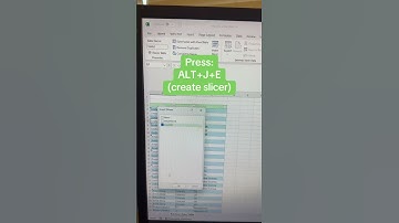 Excel interview trick, create slicer filter#excel #spreadsheetmagic #exceltips