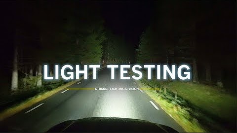 LIGHT TESTING - SIBERIA XP SRC LED BAR 22″ - STRANDS LIGHTING DIVISION