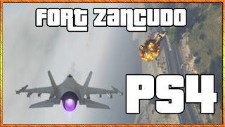 GTA V - Fort Zancudo e Fughe Improbabili in PRIMA PERSONA [ PS4 ]