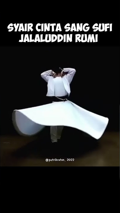 Syair Cinta Jalaluddin Rumi // Story Wa Nasehat Bijak #sufi#putrikraton#shorts#filsafat#motivation