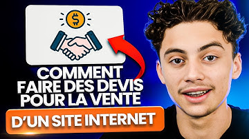 Comment Faire des Devis et Factures pour la Vente de Sites Internet