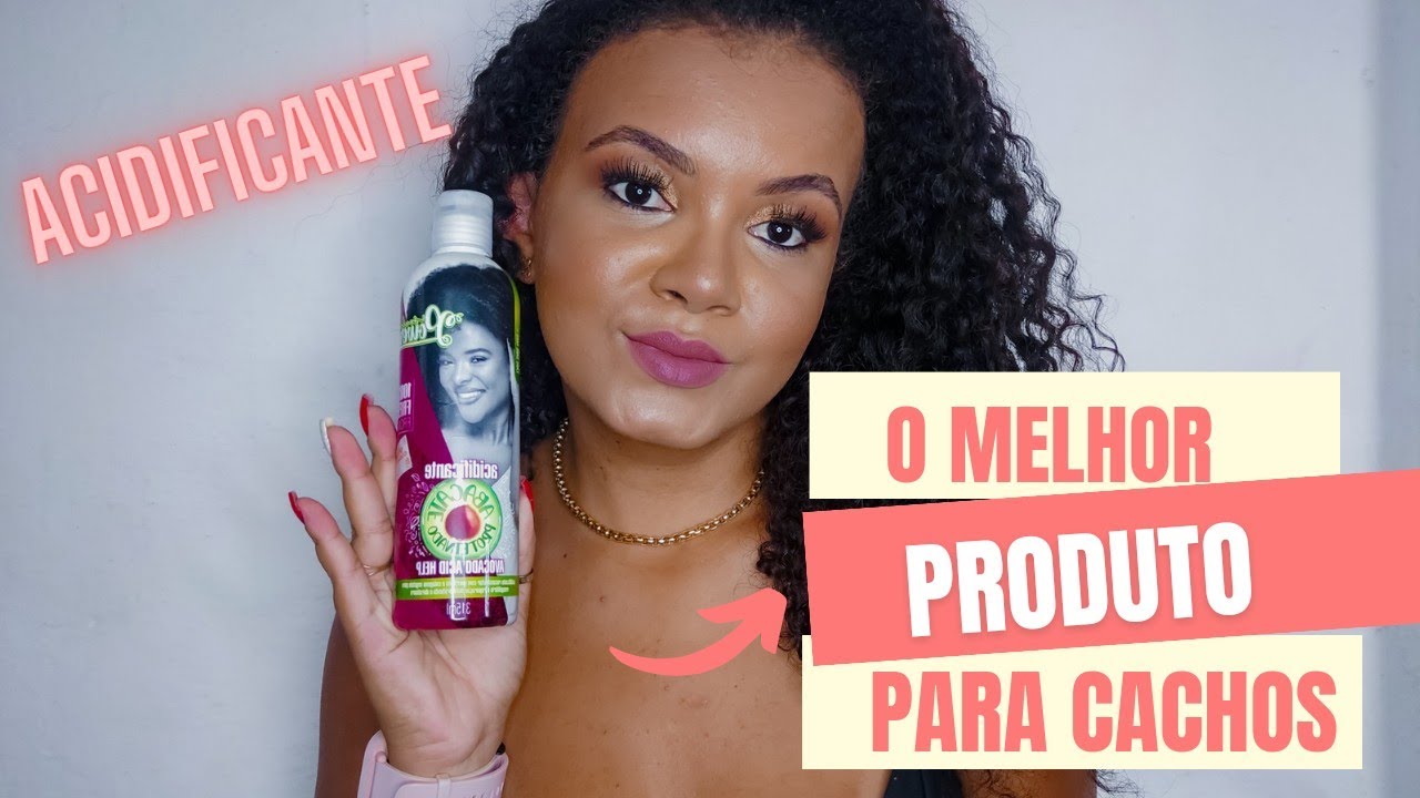 ACIDIFICANTE MELHOR PRODUTO PARA CABELO CACHEADO DA VIDAAA !!!!! - YouTube