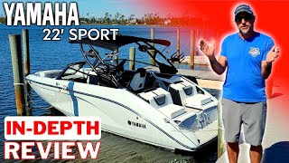 Most Detailed Review Of Yamaha  22' Sport Boat | DEEP Dive With JBP