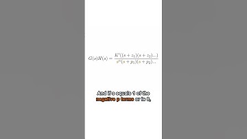 Poles and Zeroes in Error Analysis (Control Systems)