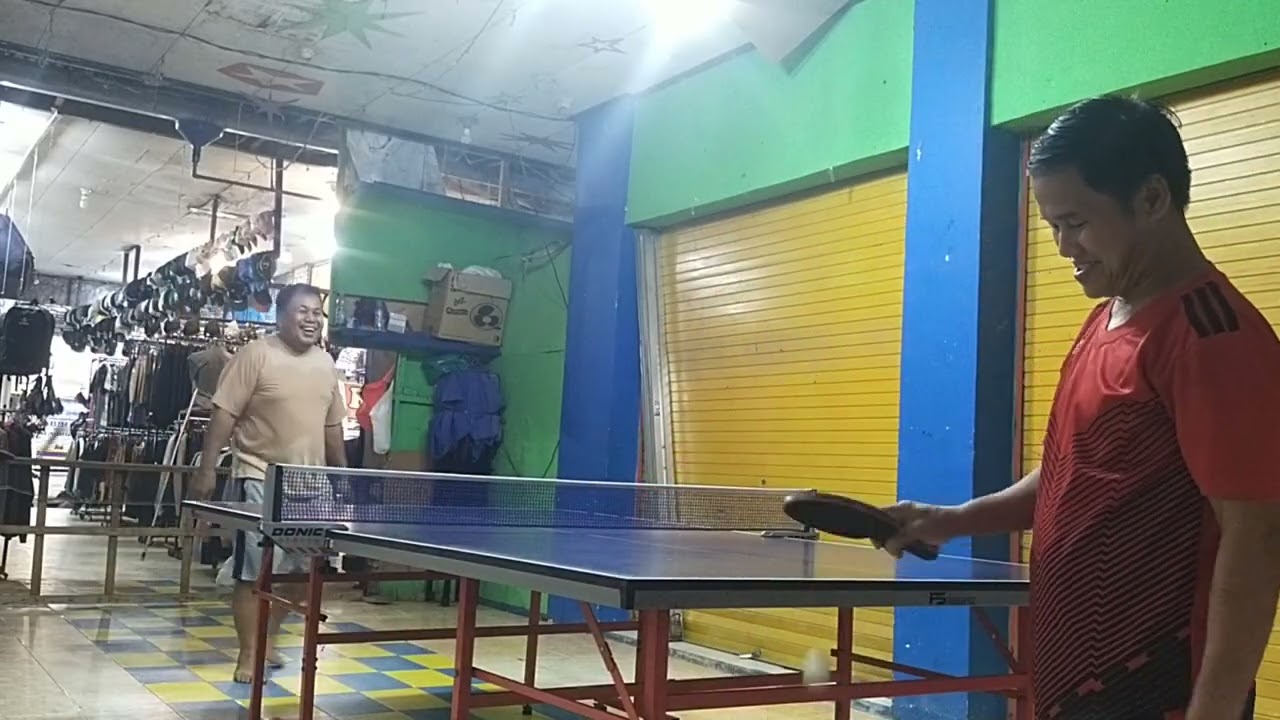 Giat latihan tenis meja untuk persiapan Porprov Morowali di PTM Plaza Tolitoli 