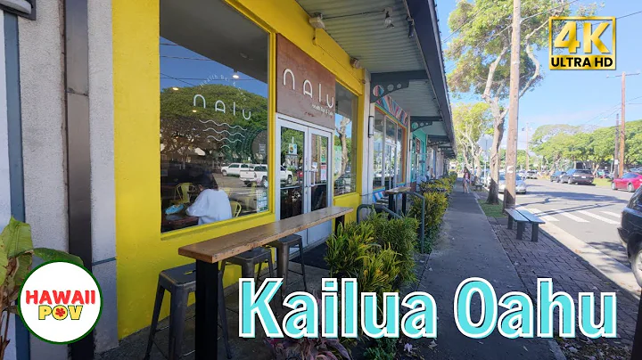 Kailua Hawaii Walking Tour - Silent Travel Vlog