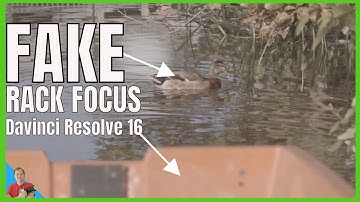 Make Easy Fake Rack Focus using Davinci Resolve 16