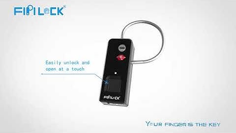 Your finger is the key--FIPILOCK