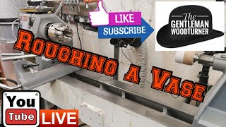 Woodturning | Roughing out a Vase