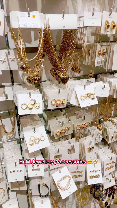 H&M Jewelry Collection ✨ Luxury Looks Without the Price Tag! #hmhaul  #accessories #jewellery