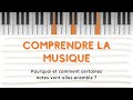 Pourquoi certaines notes vontelles ensemble  comprendre la musique