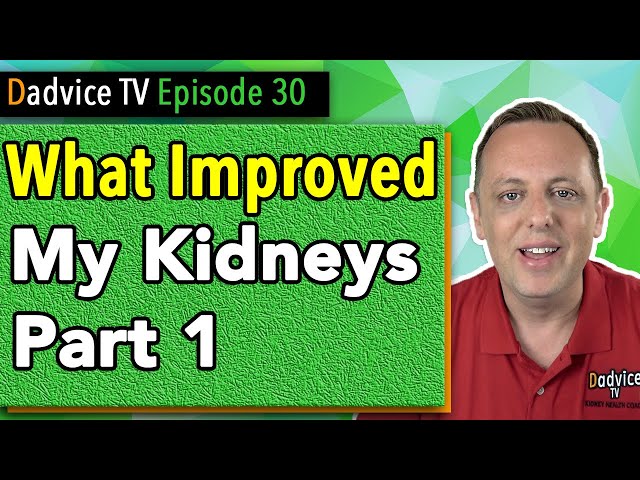 Chronic Kidney Disease Treatment: How I increased my GFR & improved my kidney function Part 1 class=