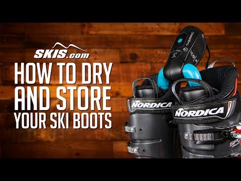 فيديو: كيفية تجفيف أحذية التزلج