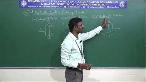 8SEM|18EC82|ECE|MODULE5|Optical Network And Node switching Elements