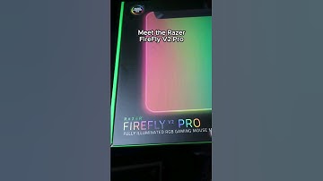Unboxing the new Razer Firefly V2 Pro 🌈 #razer #gaming #pcgaming #mousepad