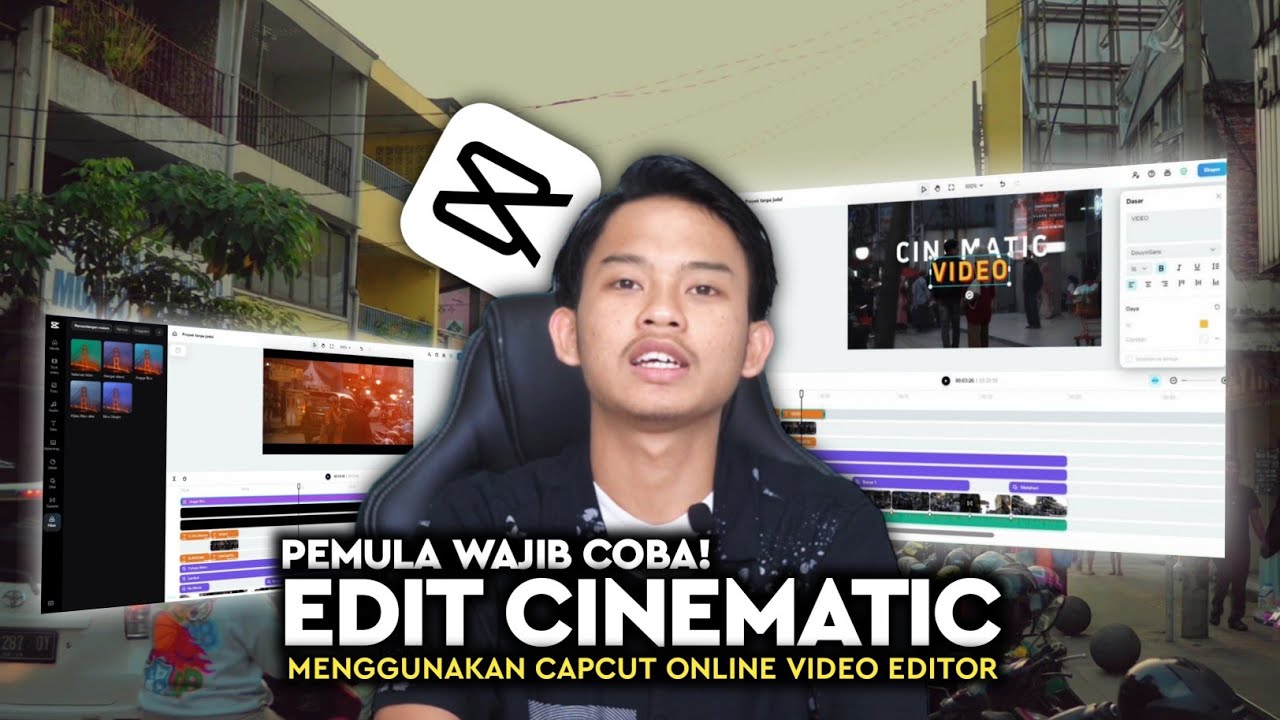 Cara Edit Video Cinematic untuk Pemula Menggunakan CapCut Online Video