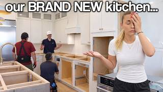 They had to TEAR APART our BRAND NEW kitchen…