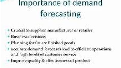DEMAND ESTIMATION AND FORECASTING l PART II  l FYBCOM l SEM  I l MUl 2020