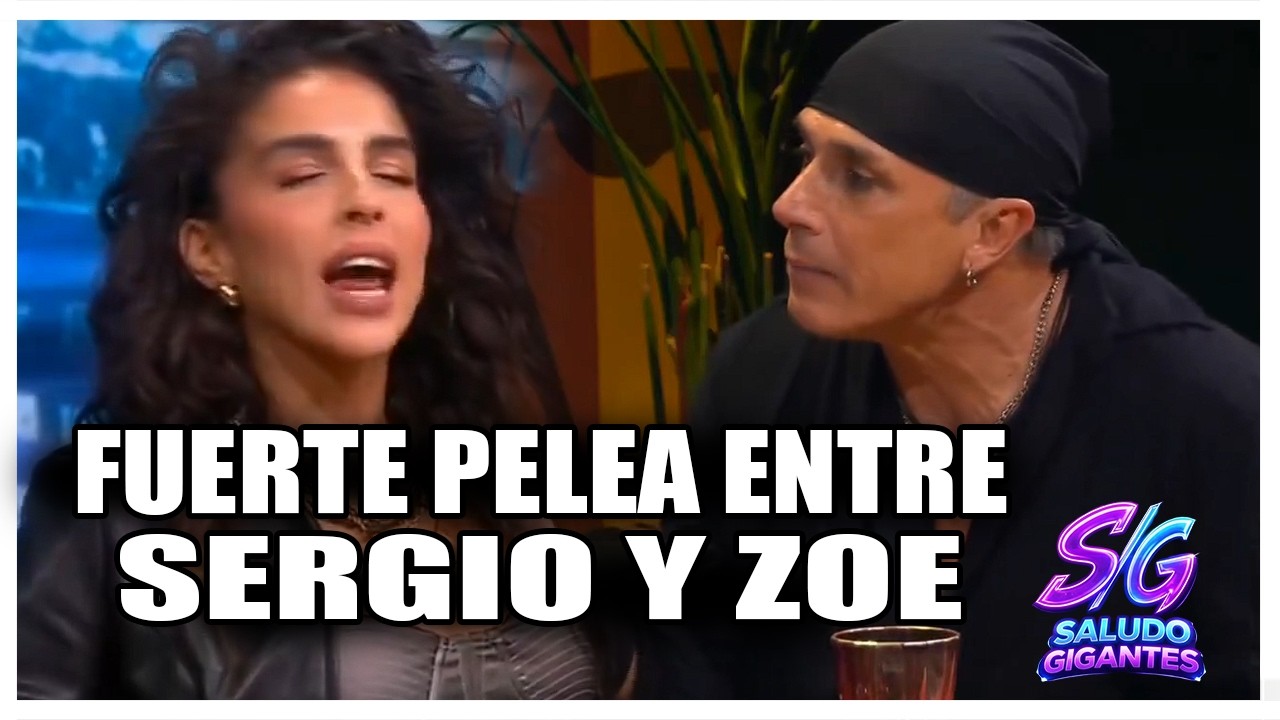ULTIMA HORA SERGIO MAYER VS ZOE TIENEN FUERTE PELEA! LA CASA DE LOS FAMOSOS 6 EN VIVO