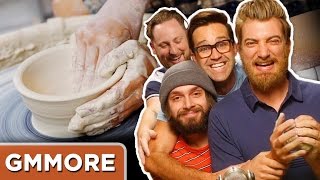 Alex and Mike Teach How To Spin Pottery