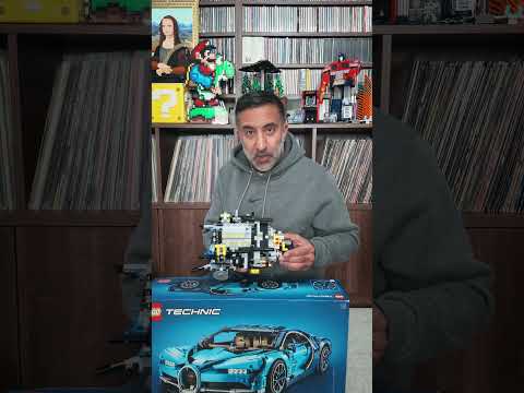 LEGO Technic Bugatti Chiron 42083 Speed Build (Day 1: Box 1 Engine & Gearbox)  #lego #legobuilding