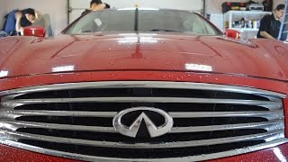 Infiniti G37S тонировка американской пленкой