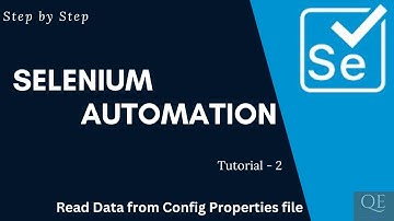 Read data from config properties file in java | Selenium tutorial | QE Tech | Tamil