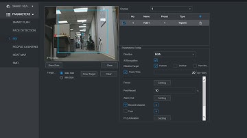 New WebUI IVS Setup Perimeter Protection