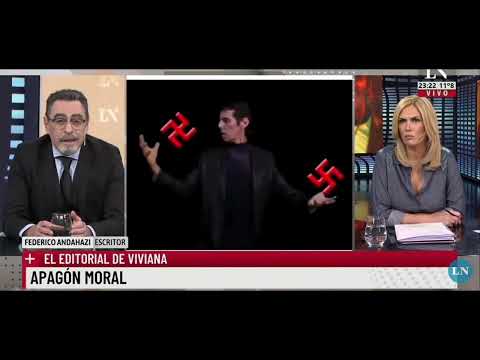 Canosa y Andahazi acusaron a Milei de ser nazi